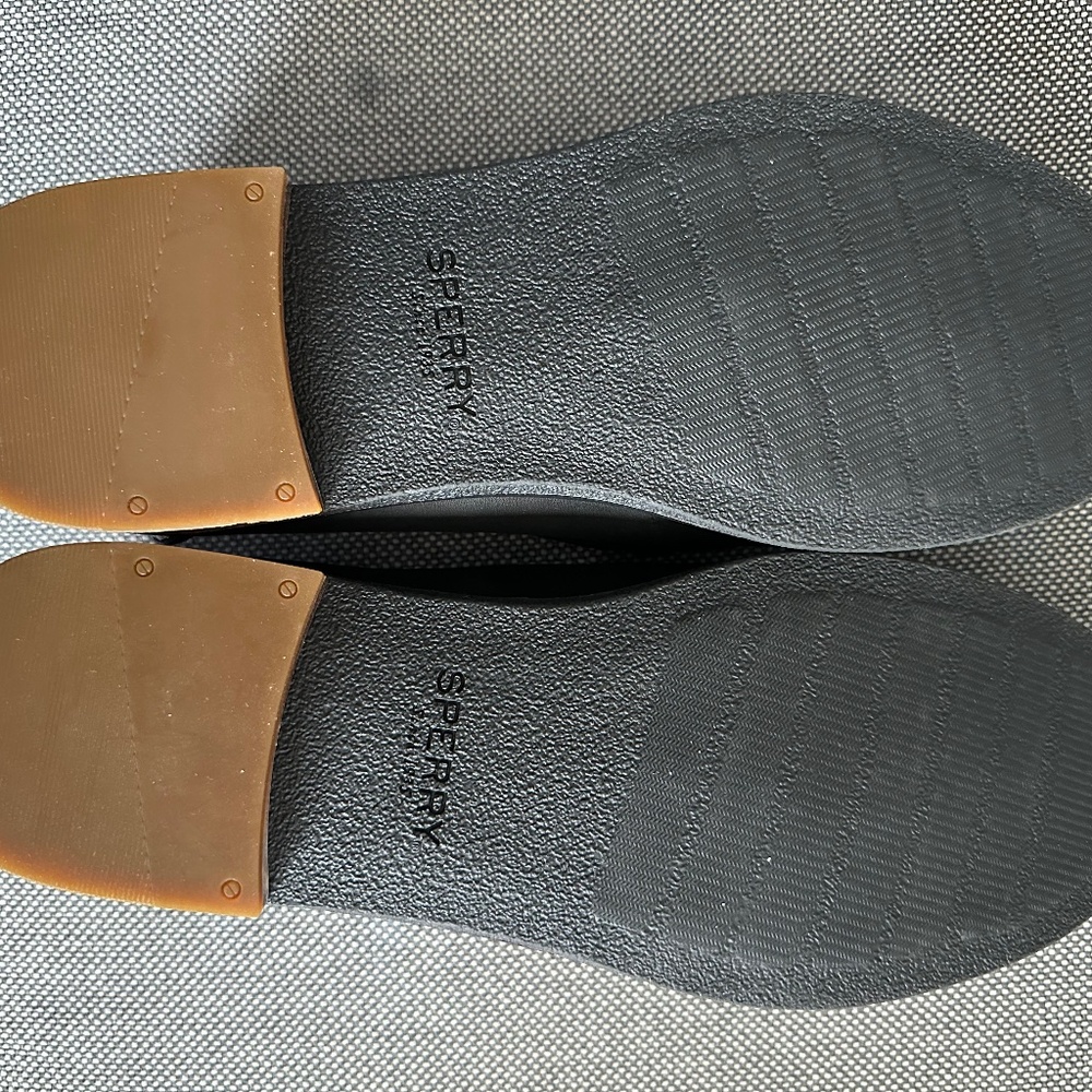Sperry Two-Tone Brown and Black Penny Loafers marked 10 but 10.5s - Picture 3 of 8